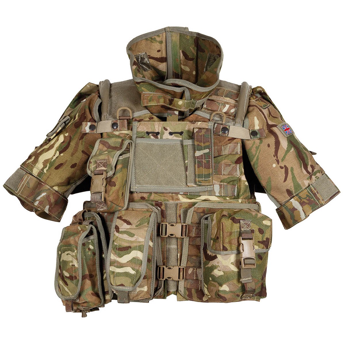 Brit. Cover-Body-Armour, Osprey ASSAULT, MTP tarn,gebr.